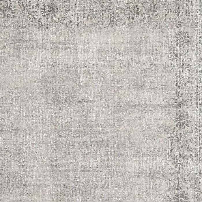 Eco - Washable Grey Rug Bordered Design - Bargainia.com - 5026134622241 - HGECWA_BROBOR_120X185