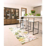 Eco - Washable Multicolour Rug Floral Design - Bargainia.com - 
