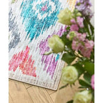 Eco - Washable Multicolour Rug Moroccan Design - Bargainia.com - 