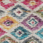 Eco - Washable Multicolour Rug Moroccan Design - Bargainia.com - 