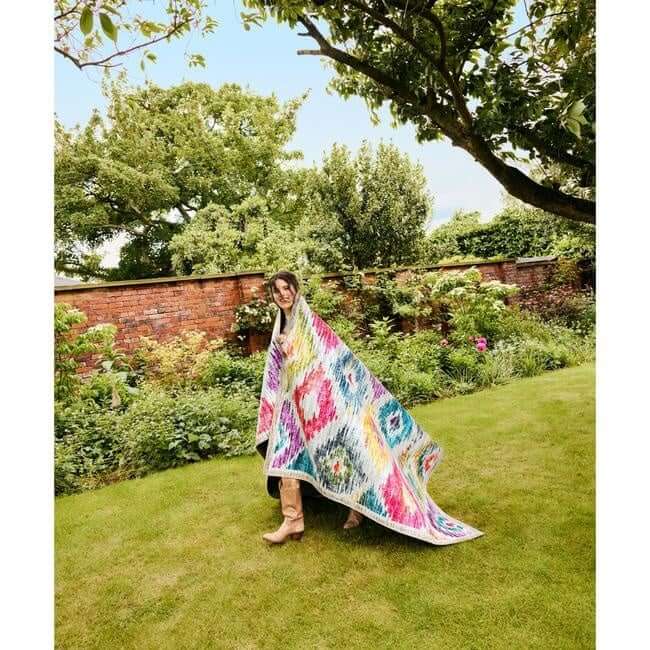 Eco - Washable Multicolour Rug Moroccan Design - Bargainia.com - 5026134622227 - HGECWA_PNTIKA_075X220