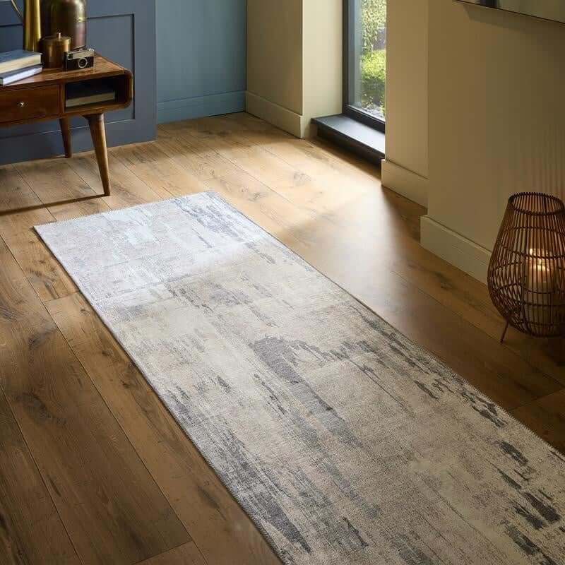 Eco - Washable Rug Abstract Design - Bargainia.com - 5026134637221 - WASHAS_ICEXXX_067X200