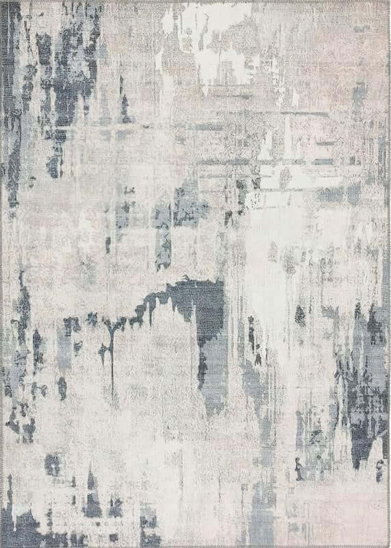 Eco - Washable Rug Abstract Design - Bargainia.com - 5026134637238 - WASHAS_ICEXXX_120X170