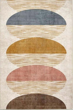 Eco - Washable Rug Geometric Design - Bargainia.com - 
