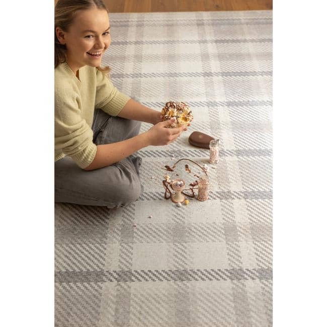 Eco - Washable Rug Tartan Design - Bargainia.com - 5026134640146 - HGECWA_ISPLNA_120X185