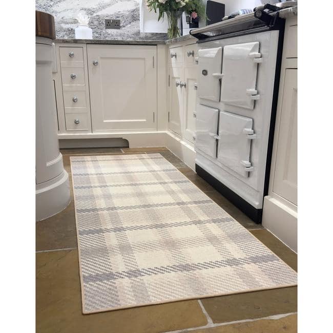 Eco - Washable Rug Tartan Design - Bargainia.com - 5026134640177 - HGECWA_ISPLNA_075X220
