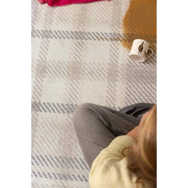 Eco - Washable Rug Tartan Design - Bargainia.com - 5026134640177 - HGECWA_ISPLNA_075X220