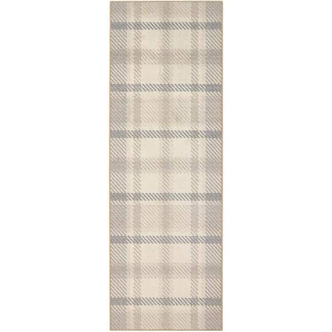 Eco - Washable Rug Tartan Design - Bargainia.com - 5026134640177 - HGECWA_ISPLNA_075X220