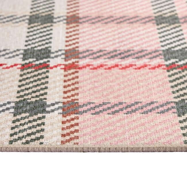 Eco - Washable Rug Tartan Design - Bargainia.com - 5026134640184 - HGECWA_ISPLPI_120X185