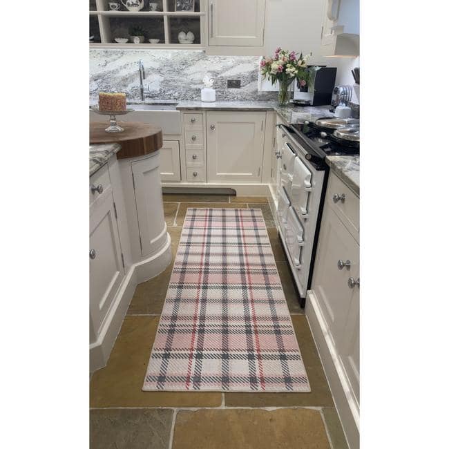 Eco - Washable Rug Tartan Design - Bargainia.com - 5026134640214 - HGECWA_ISPLPI_075X220