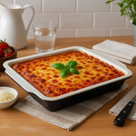 Ecocook Black Baking Dish With Handles - Bargainia.com - 5018705782874