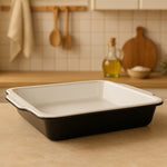 Ecocook Black Baking Dish With Handles - Bargainia.com - 5018705782874