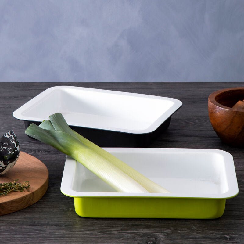 Ecocook Black Rectangular Roasting Dish - Bargainia.com - 5018705782812