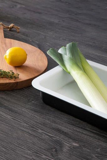 Ecocook Black Rectangular Roasting Dish - Bargainia.com - 5018705782812