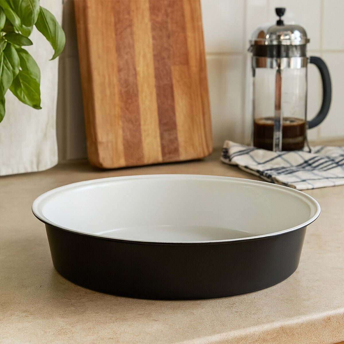 Ecocook Black Round Cake Tin - Bargainia.com - 5018705782935