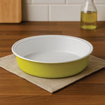 Ecocook Lime Green And White Cake Tin - Bargainia.com - 5018705782942