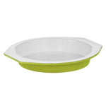 Ecocook Lime Green And White Metal Cake Tin - Bargainia.com - 5018705782980