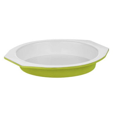 Ecocook Lime Green And White Metal Cake Tin - Bargainia.com - 5018705782980