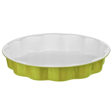 Ecocook Lime Green Flan Dish - Bargainia.com - 5018705782966