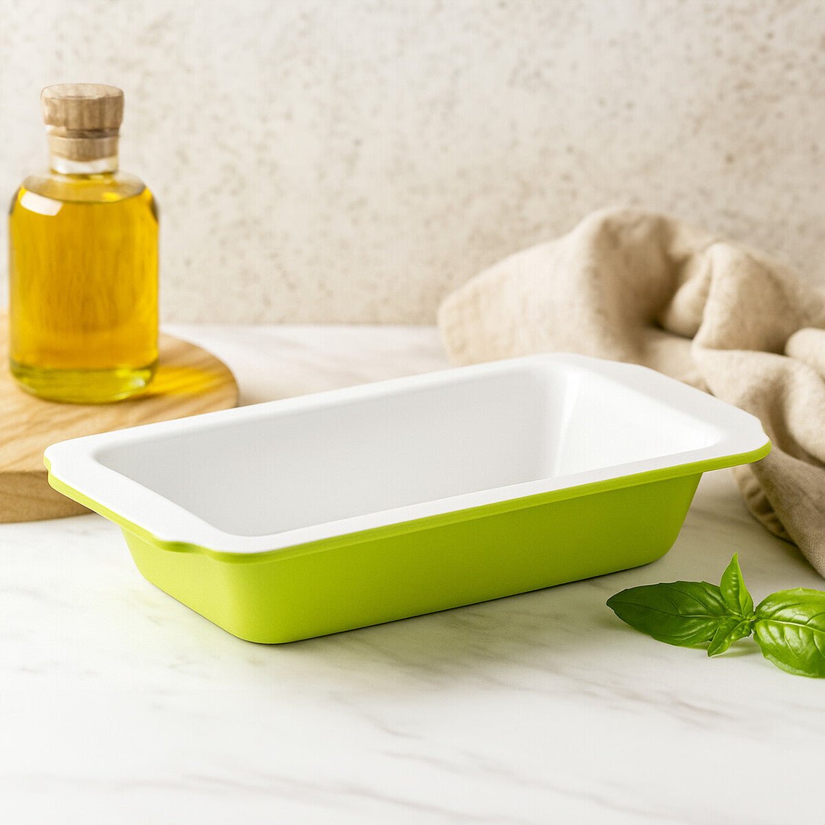 Ecocook Lime Green Loaf Tin - Bargainia.com - 5018705783000