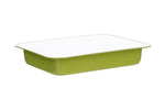 Ecocook Lime Green Rectangle Roasting Dish - Bargainia.com - 5018705782829