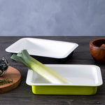 Ecocook Lime Green Rectangle Roasting Dish - Bargainia.com - 5018705782829