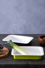 Ecocook Lime Green Rectangle Roasting Dish - Bargainia.com - 5018705782829