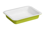Ecocook Lime Green Rectangle Roasting Dish - Bargainia.com - 5018705782829
