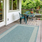 Ecology Outdoor Rug Aqua | 200AQ - Bargainia.com - 