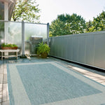 Ecology Outdoor Rug Aqua | 200AQ - Bargainia.com - 