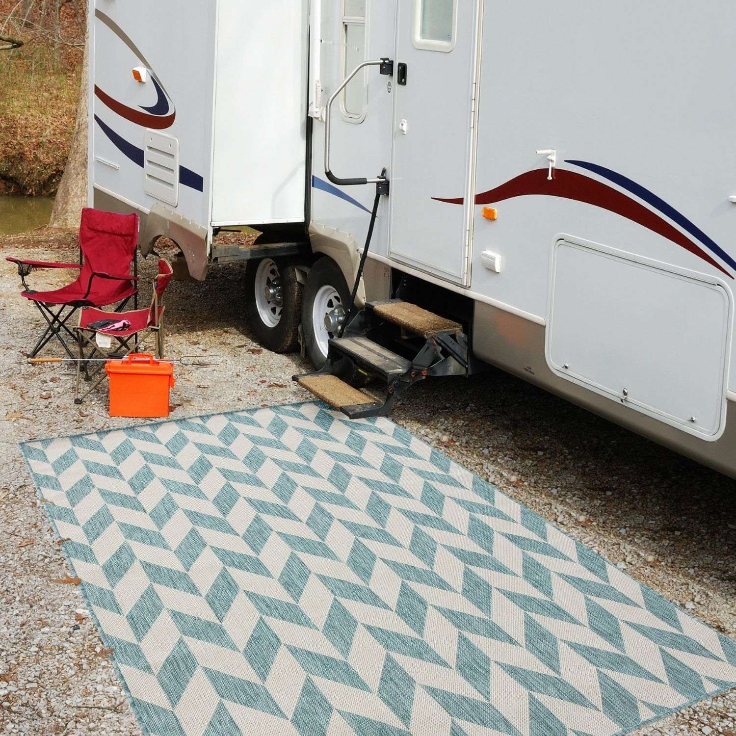 Ecology Outdoor Rug Aqua | 600Aq - Bargainia.com - 5056584500271 - 3042