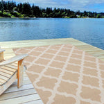 Ecology Outdoor Rug Beige | 400b - Bargainia.com - 
