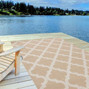 Ecology Outdoor Rug Beige | 400b - Bargainia.com - 5056584500165 - 2606