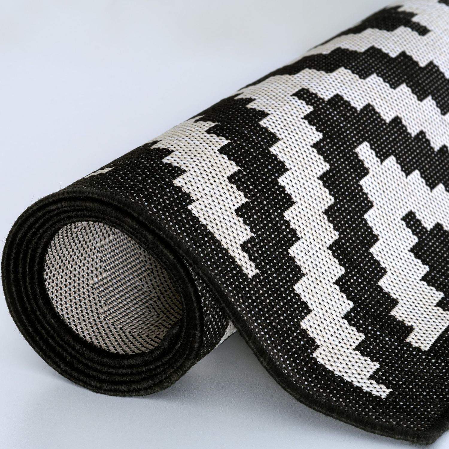 Ecology Outdoor Rug Black | 100bl - Bargainia.com - 5060912239986 - 2558