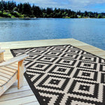 Ecology Outdoor Rug Black | 100bl - Bargainia.com - 