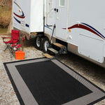 Ecology Outdoor Rug Black | 200bl - Bargainia.com - 