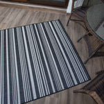 Ecology Outdoor Rug Black | 300bl - Bargainia.com - 