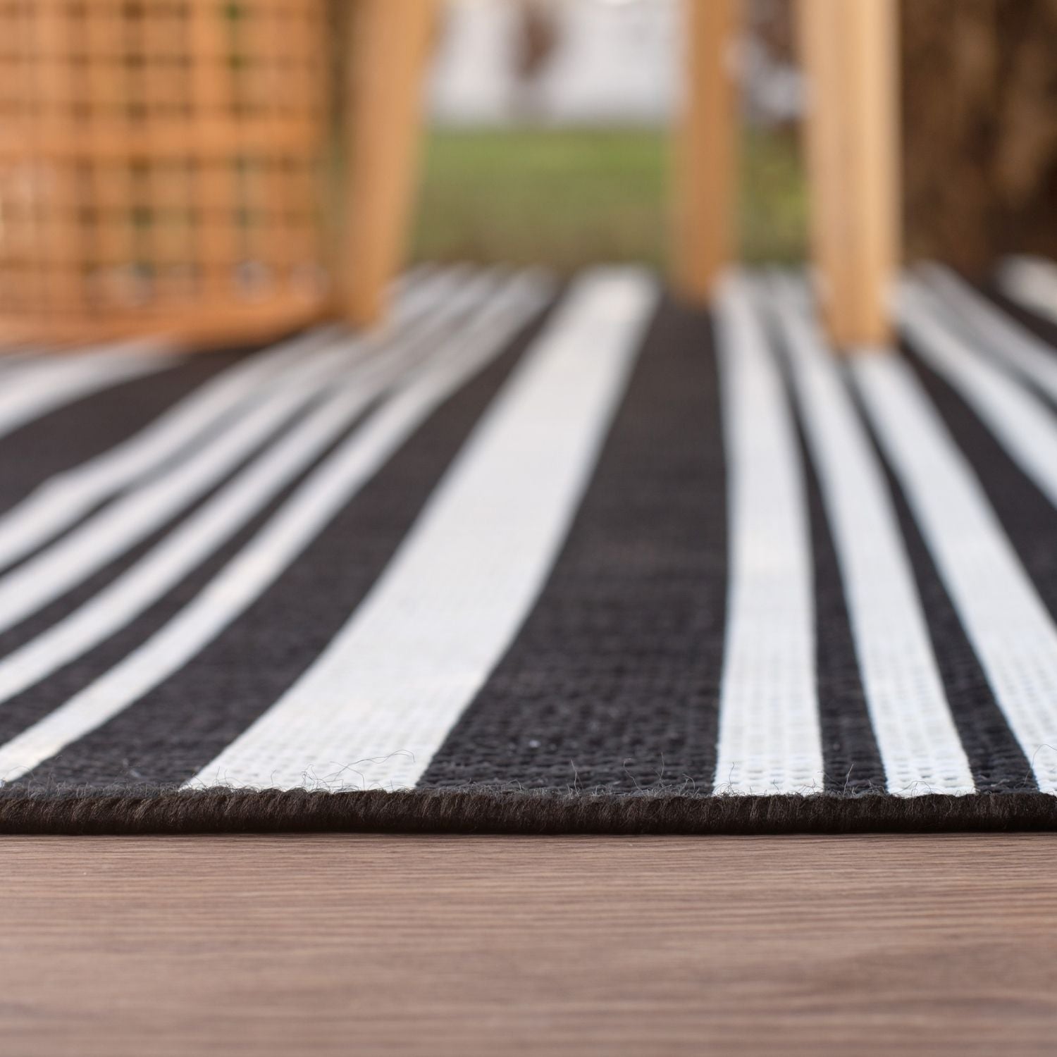 Ecology Outdoor Rug Black | 300bl - Bargainia.com - 
