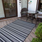 Ecology Outdoor Rug Black | 300bl - Bargainia.com - 