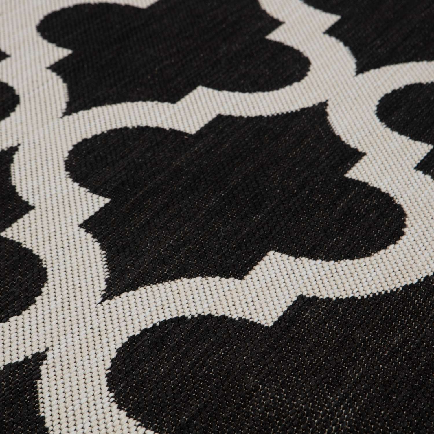 Ecology Outdoor Rug Black | 400B - Bargainia.com - 5056584500189 - 3014