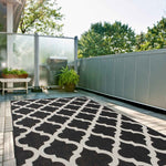Ecology Outdoor Rug Black | 400B - Bargainia.com - 