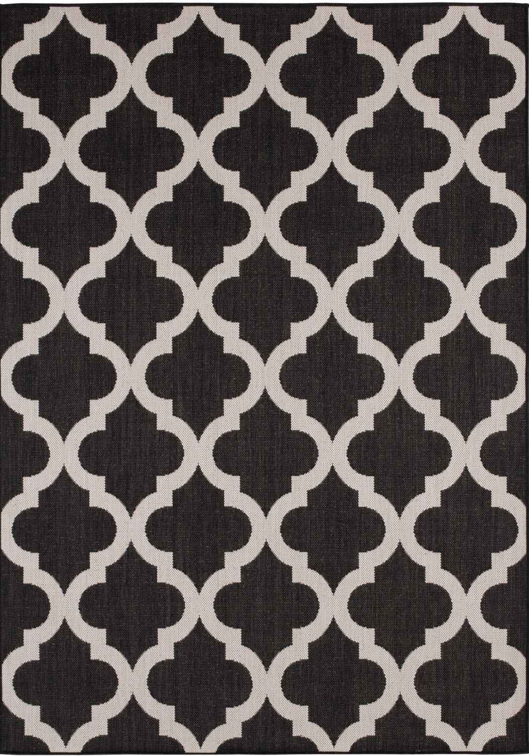 Ecology Outdoor Rug Black | 400B - Bargainia.com - 5056584500189 - 3014