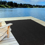 Ecology Outdoor Rug Black | 500B - Bargainia.com - 