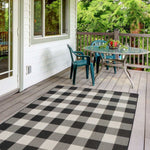 Ecology Outdoor Rug Black | 700BL - Bargainia.com - 