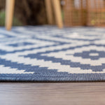 Ecology Outdoor Rug Blue| 100blu - Bargainia.com - 