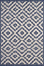 Ecology Outdoor Rug Blue| 100blu - Bargainia.com - 