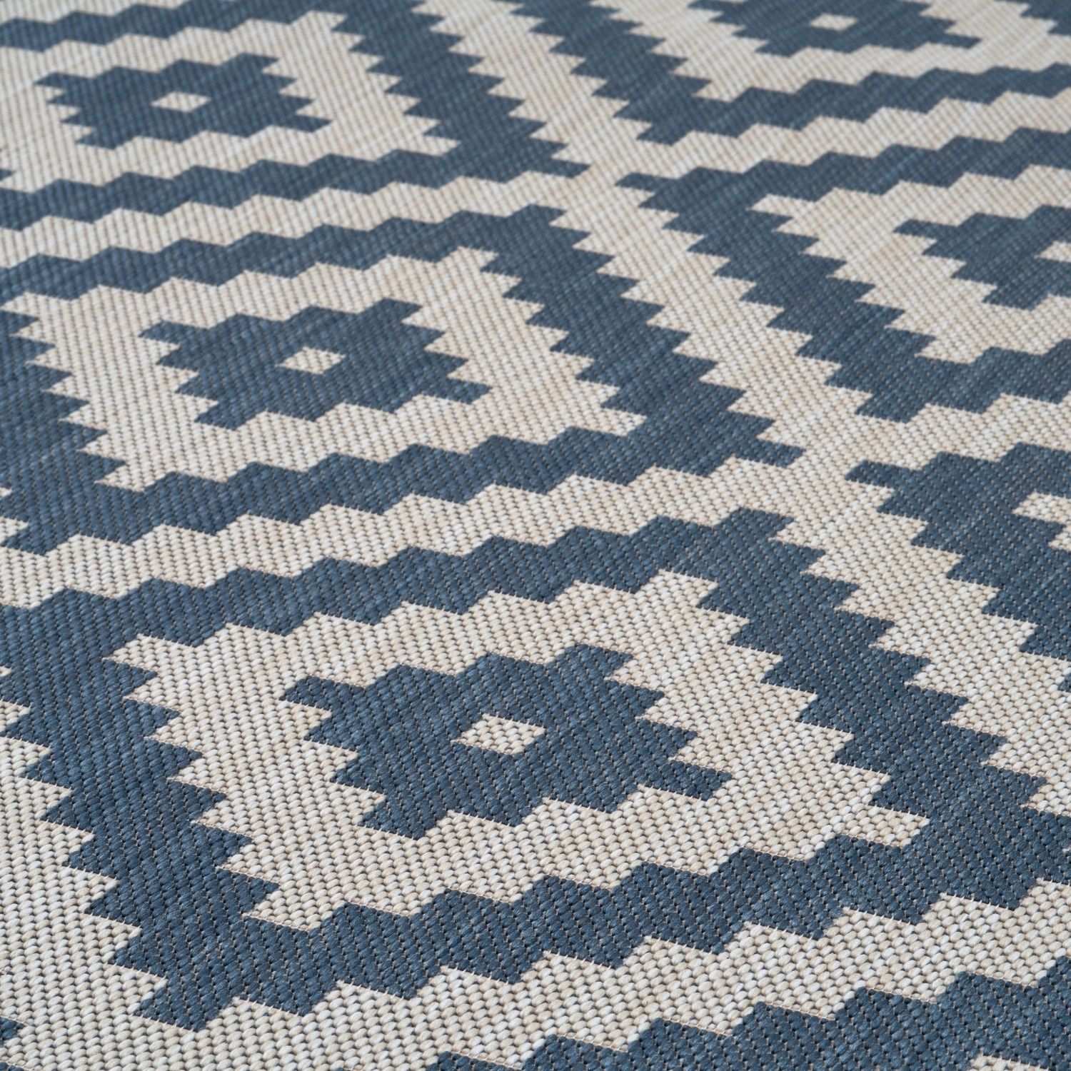 Ecology Outdoor Rug Blue| 100blu - Bargainia.com - 5056584500035 - 2570
