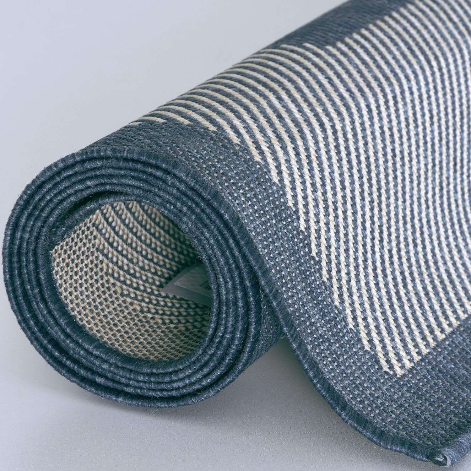 Ecology Outdoor Rug Blue | 200blu - Bargainia.com - 