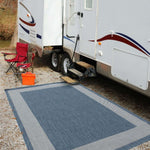 Ecology Outdoor Rug Blue | 200blu - Bargainia.com - 