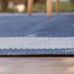Ecology Outdoor Rug Blue | 200blu - Bargainia.com - 